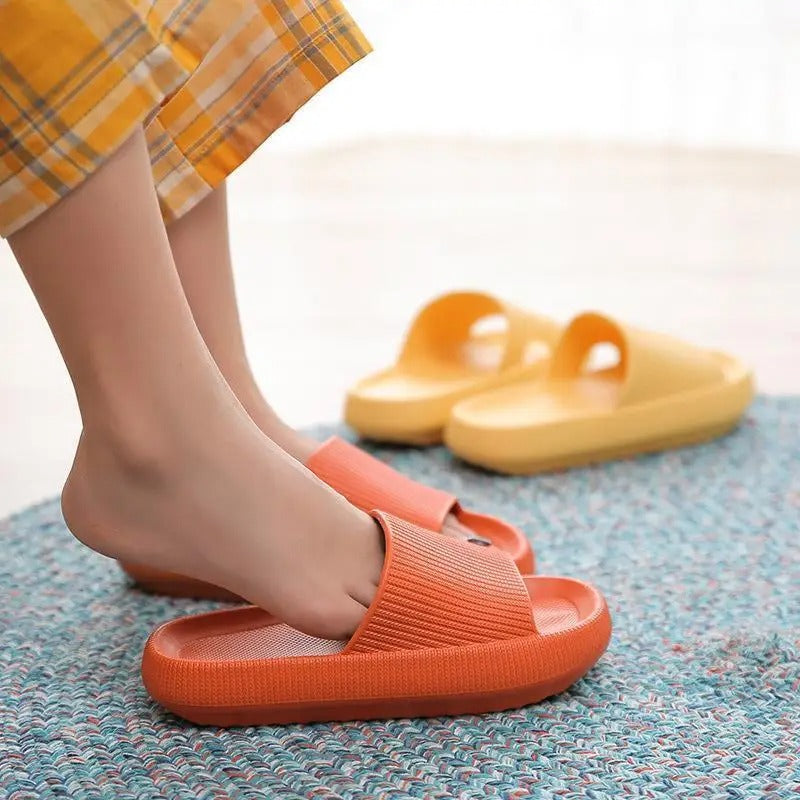 ComfySlippers ganztags tragbar orange Farbe