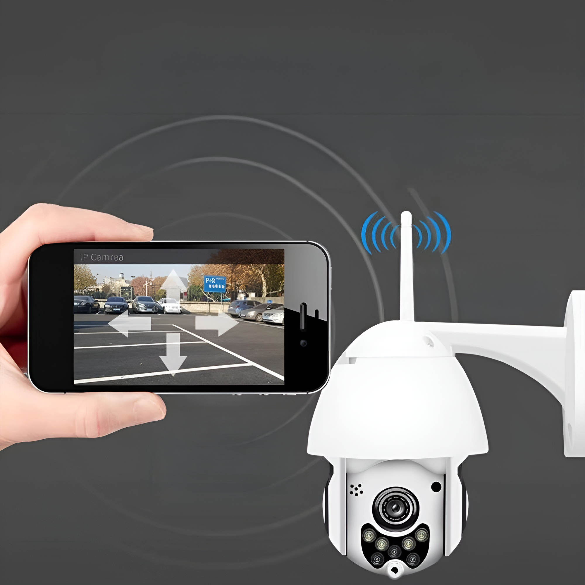 SmartCamera – HD Überwachungskamera mit App-Steuerung