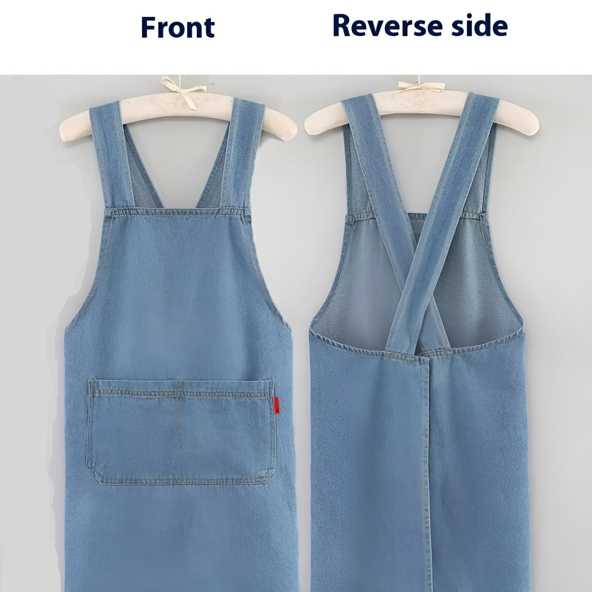 Icone DenimApron Cross-Back Design
