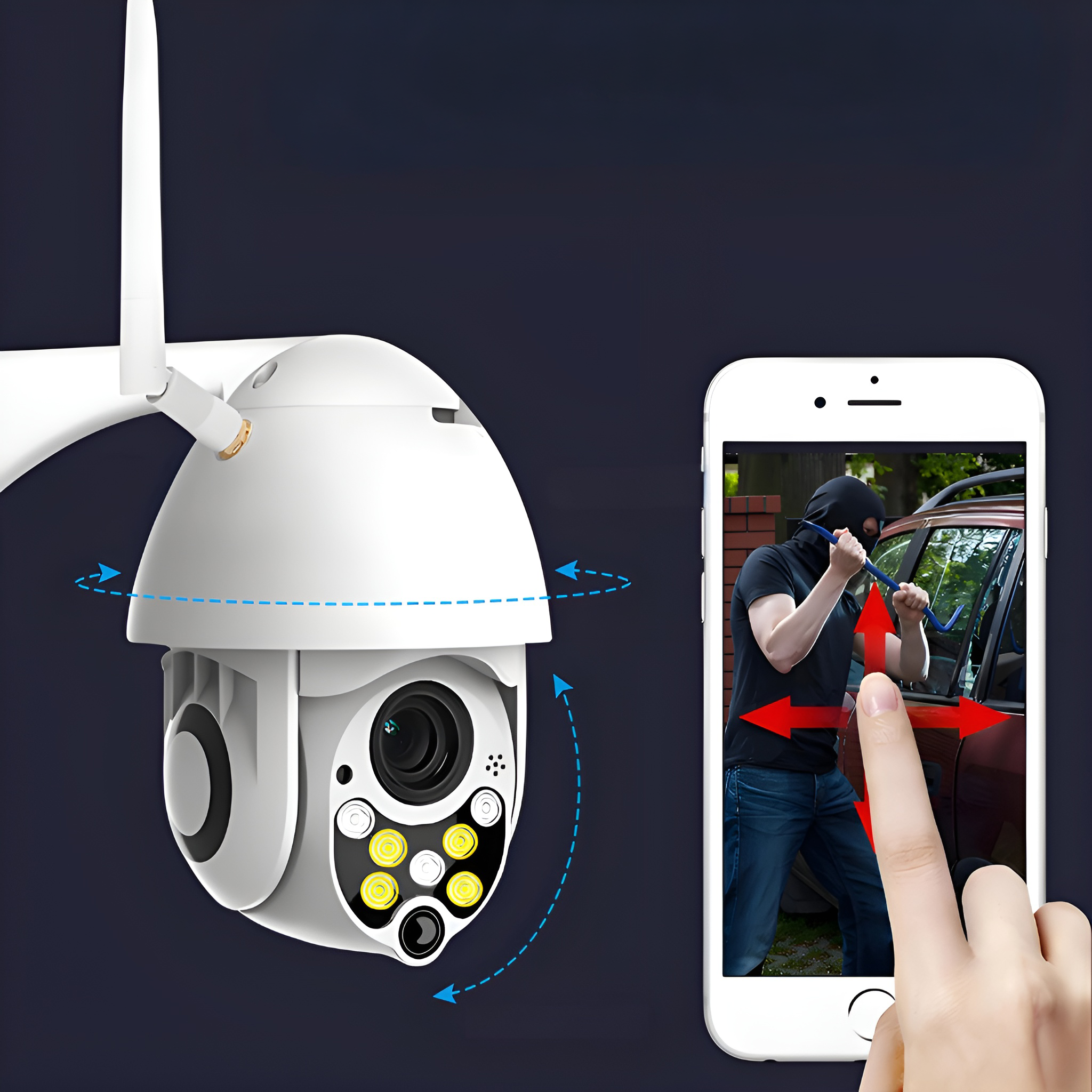 SmartCamera – HD Überwachungskamera mit App-Steuerung