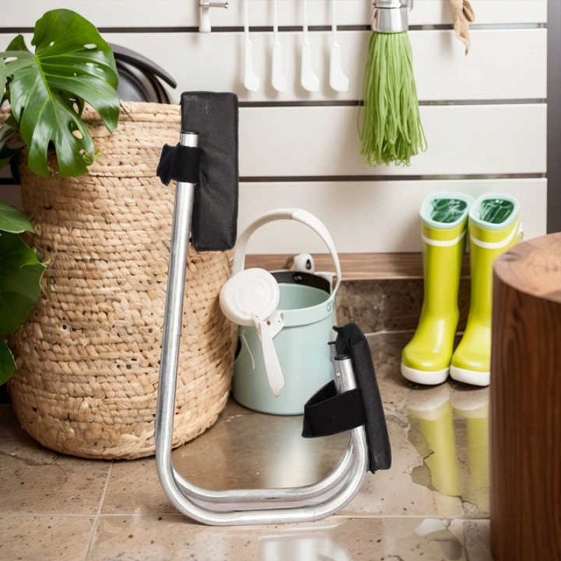 KneeSupport – Tragbarer Gartenkniestuhl und Hocker