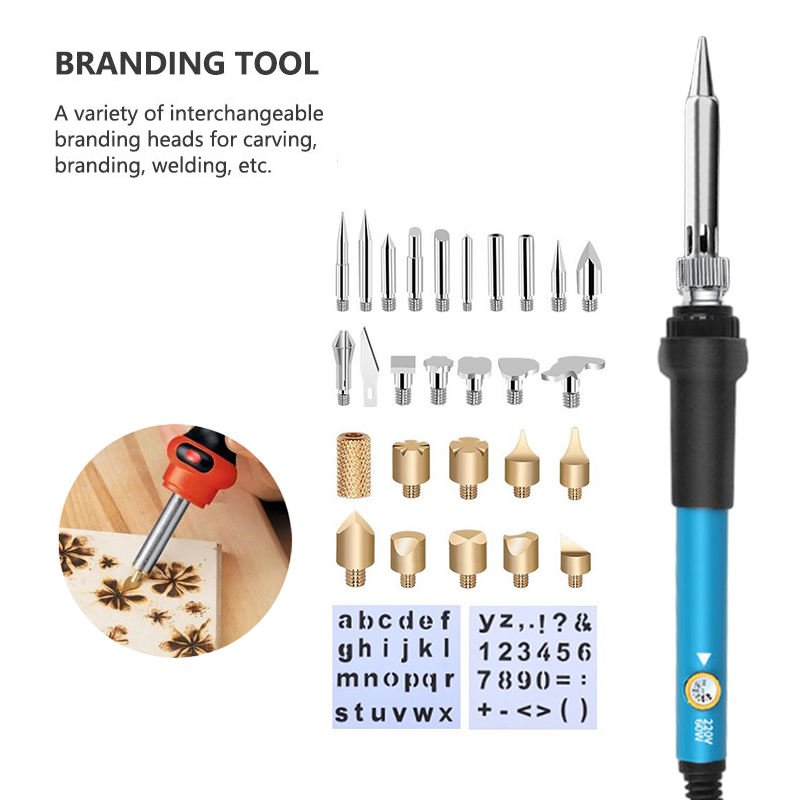 PyrographyKit – DIY Holzbrand-Set mit mehreren Spitzen