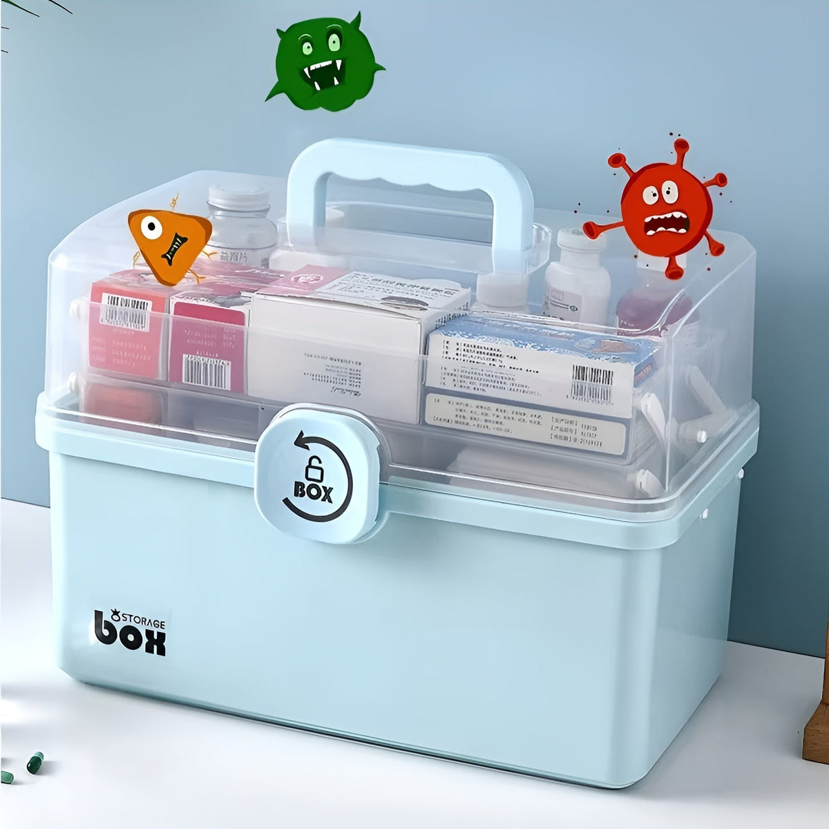 SmartStorage Organizer, transparent, Ansicht 2