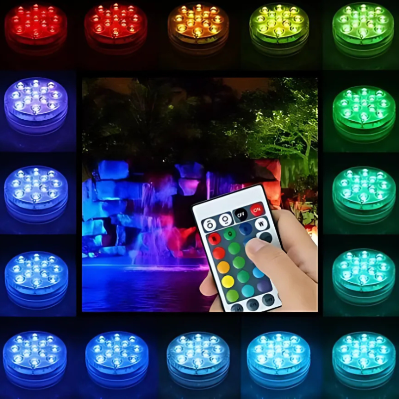 Ledsen PoolLights, Größenangabe