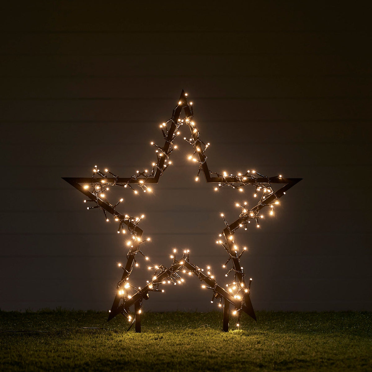 LED-Stern Stableuchte Weihnachtsdeko Außen – 60 cm