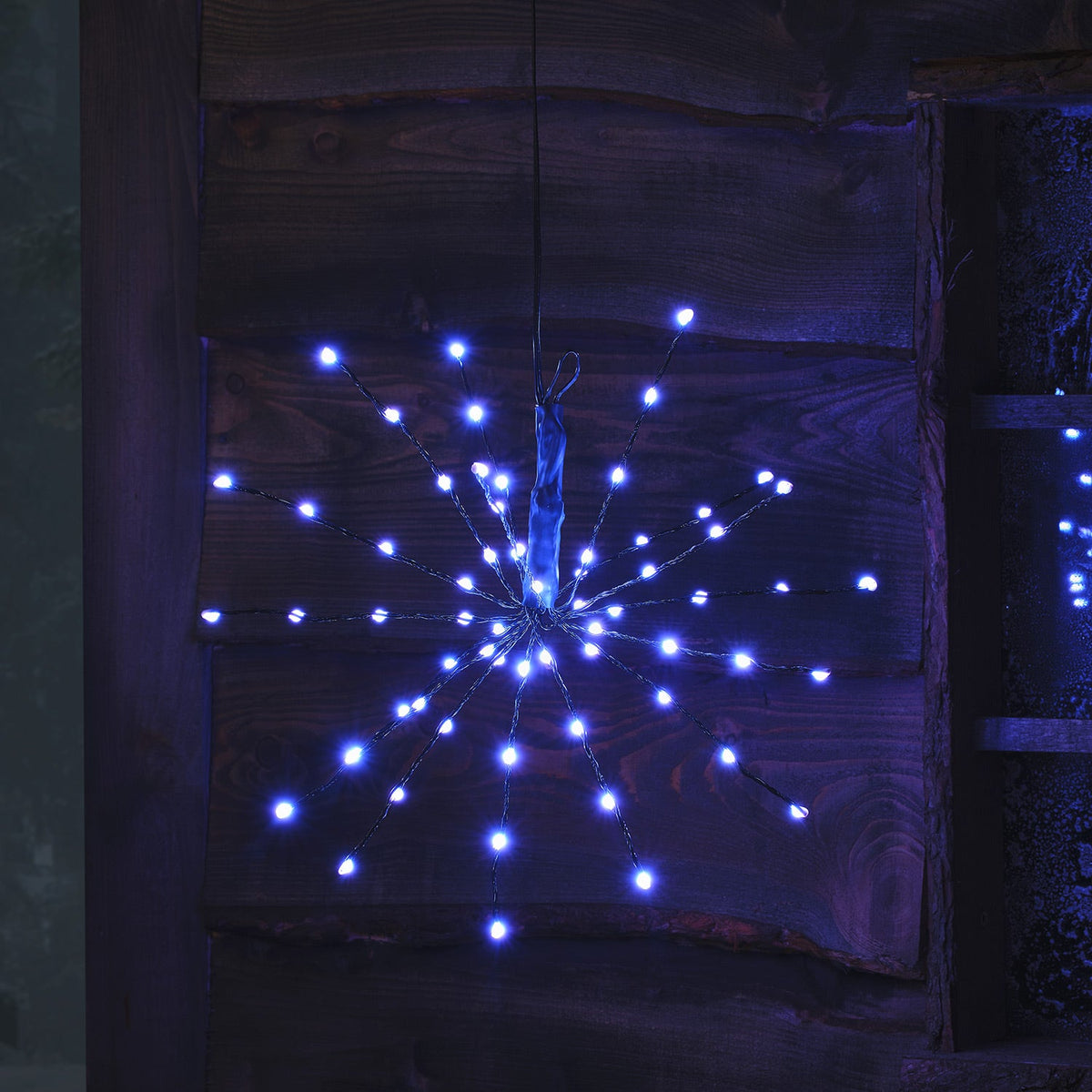 LED-Starburst Weihnachtsdeko Außen – 36 cm mit Farbauswahl