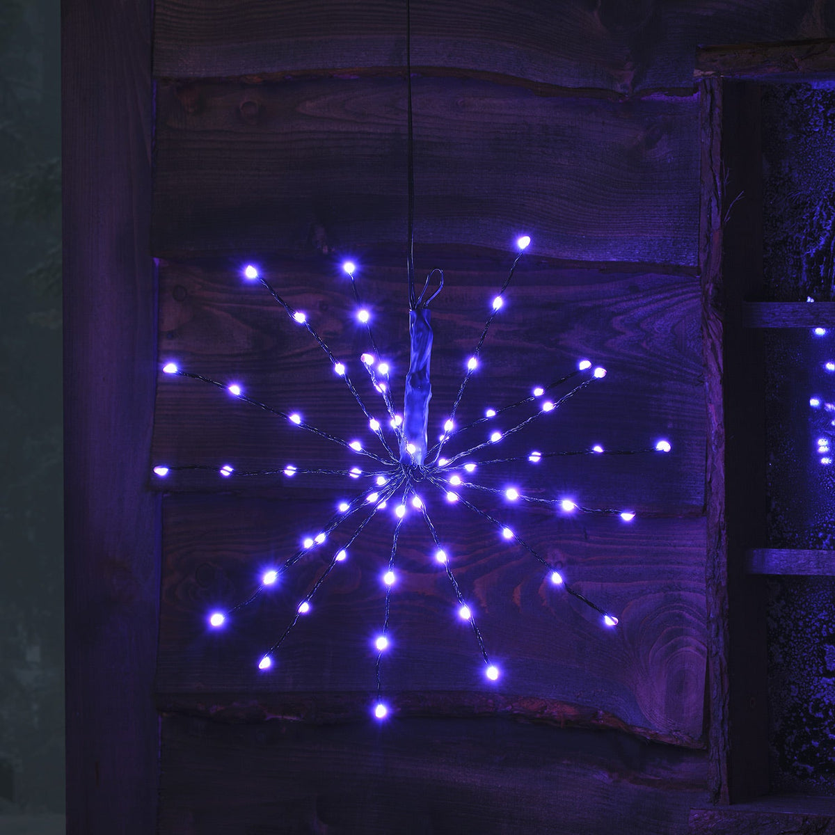 LED-Starburst Weihnachtsdeko Außen – 36 cm mit Farbauswahl