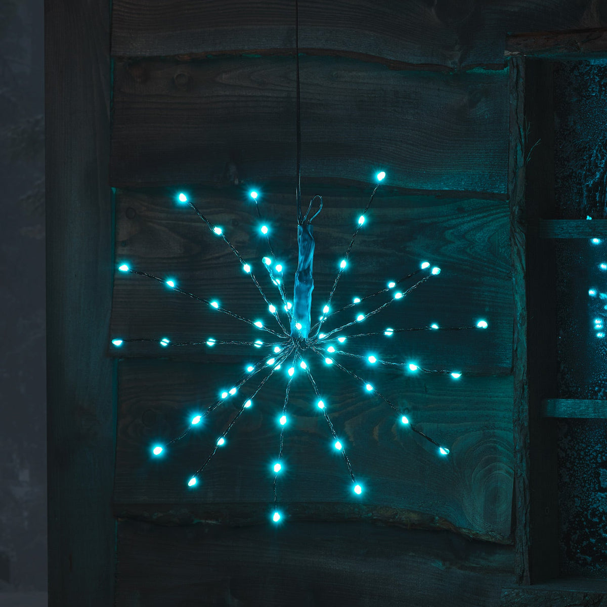 LED-Starburst Weihnachtsdeko Außen – 36 cm mit Farbauswahl