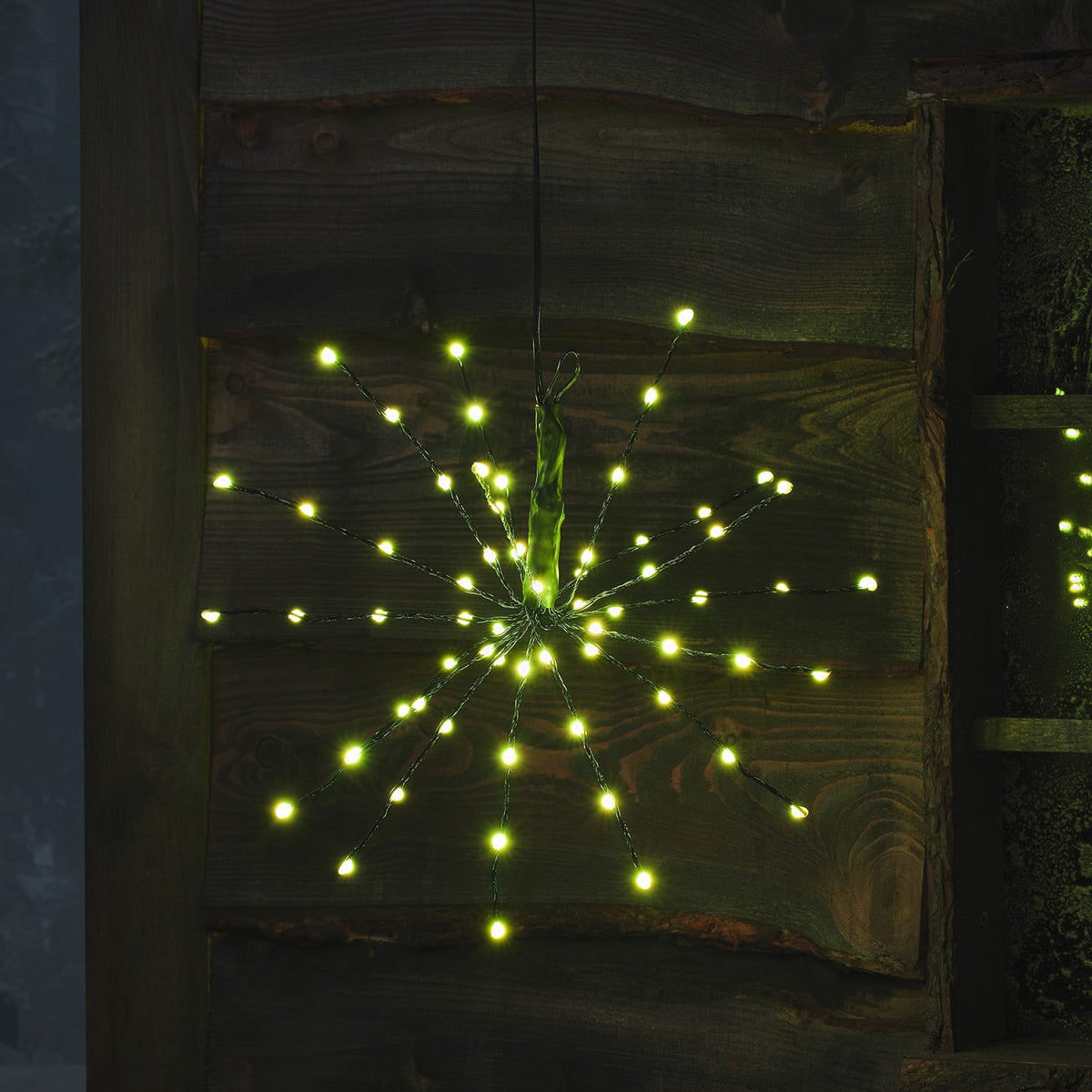 LED-Starburst Weihnachtsdeko Außen – 36 cm mit Farbauswahl