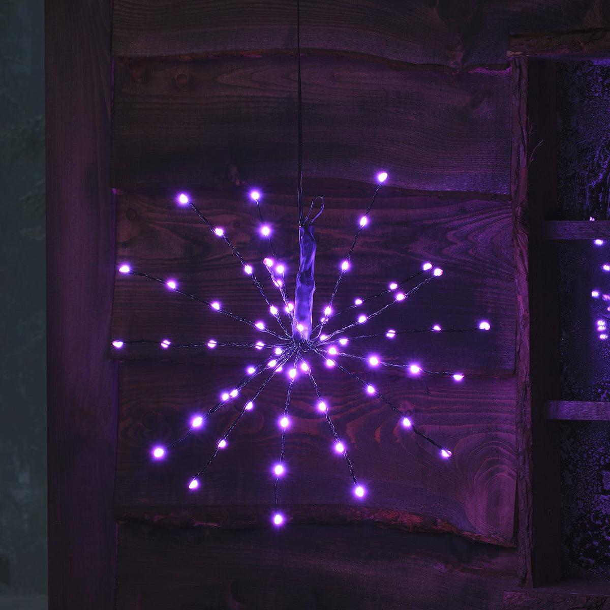 LED-Starburst Weihnachtsdeko Außen – 36 cm mit Farbauswahl