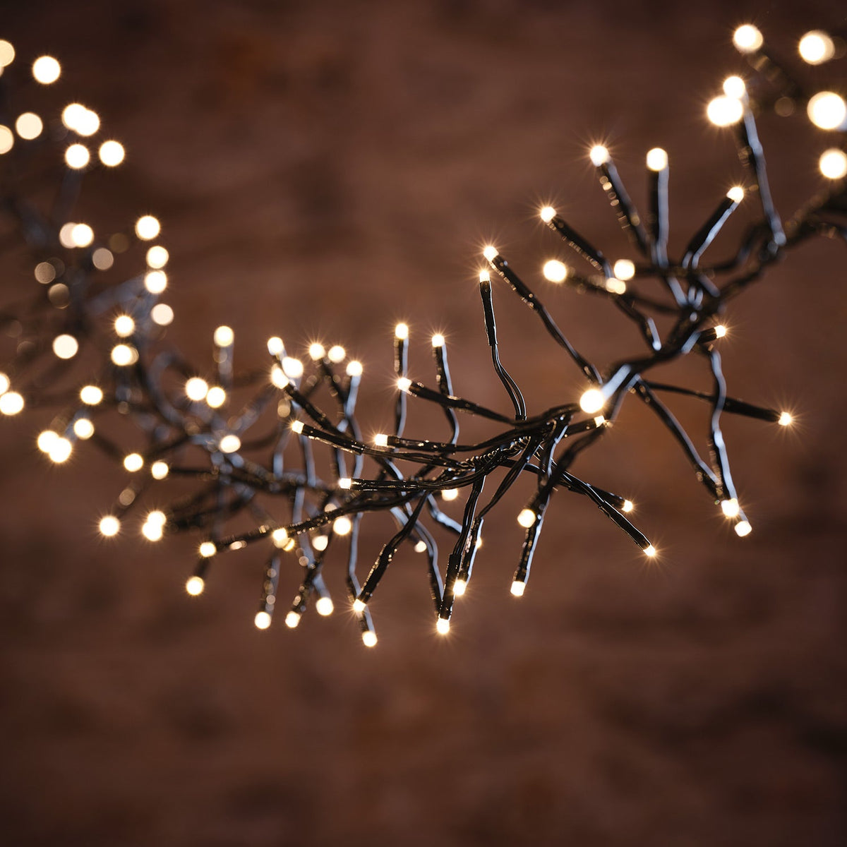 LED-Cluster-Lichterkette warmweiß – 7 m, 720 LEDs