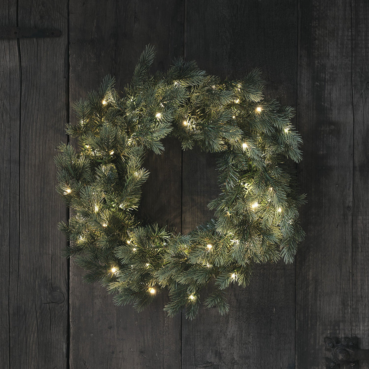 LED Weihnachtskranz Bicolor – Tannenzweige 45cm