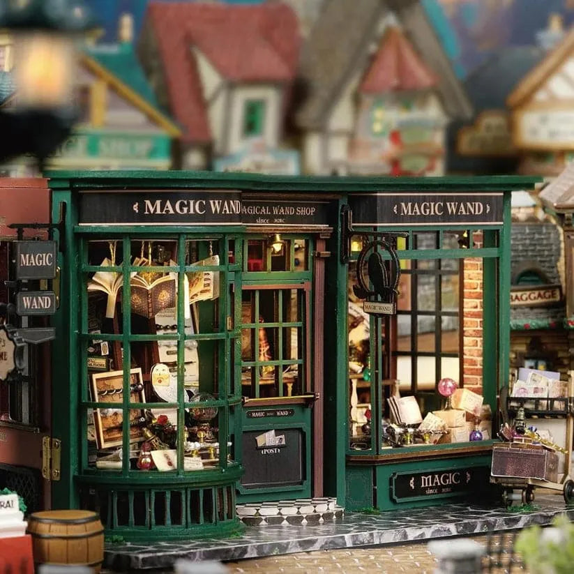 MiniatureShop – Detailliertes DIY-Miniaturladen-Bastelset