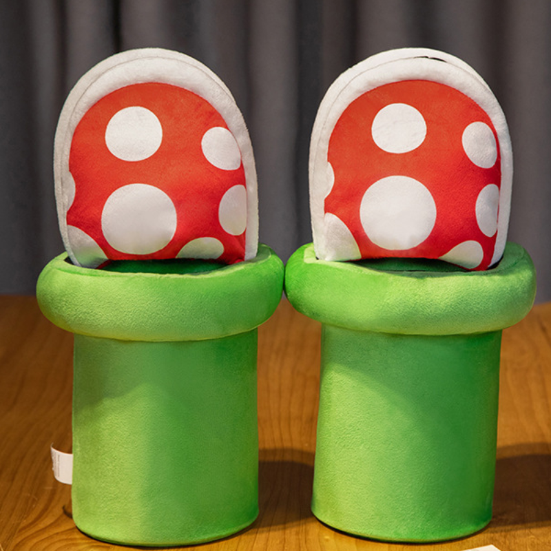 MushroomSlippers – Gemütliche Hausschuhe mit Pilzdesign