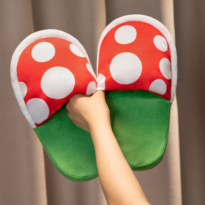 MushroomSlippers – Gemütliche Hausschuhe mit Pilzdesign