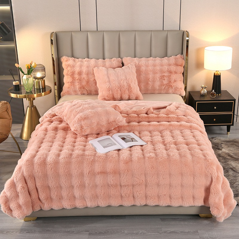 Kuscheldecke Extra Dick – Flauschige Plüschdecke & Warme Winterdecke für Sofa und Bett