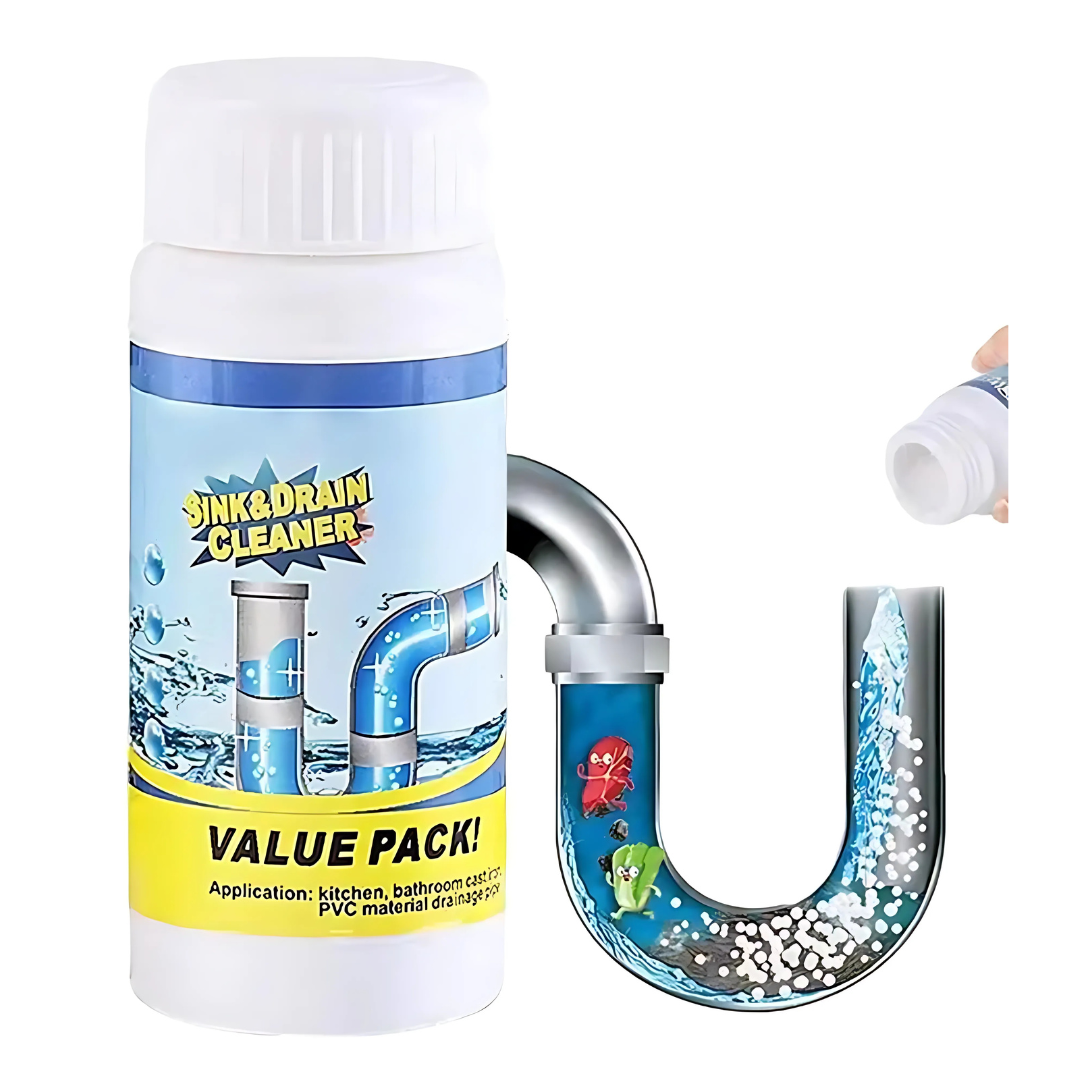 PipeCleaner Rohrreinigungspulver Für Spüle Und Abfluss