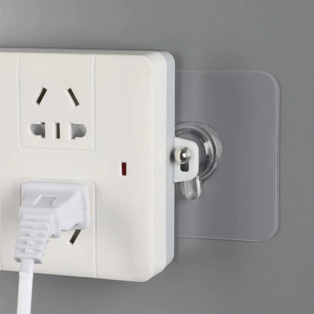 Selbstklebende Haken ohne Bohren – Transparent, 20er Set