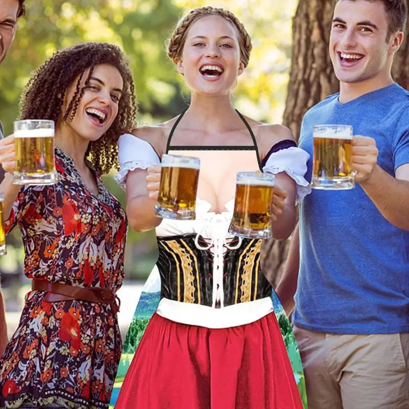 Oktoberfest Küchenschürze Bayern, Party-Schürze 6 Designs