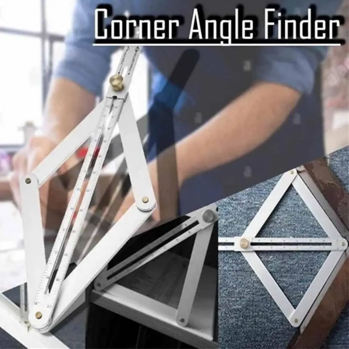 PrecisionRuler Präzisions-Winkellineal Aus Metall, Für Bau Und Holzarbeiten