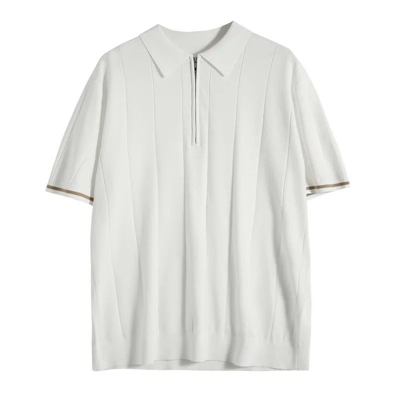 CuffPolo Poloshirt Marineblau