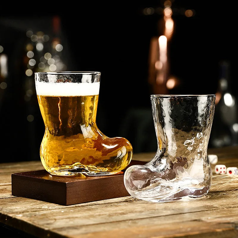 Bierstiefel Glas Oktoberfest, Trinkglas 300ml