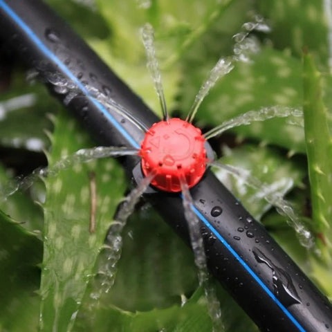WaterDrippers verstellbarer Sprinklerkopf Nahaufnahme