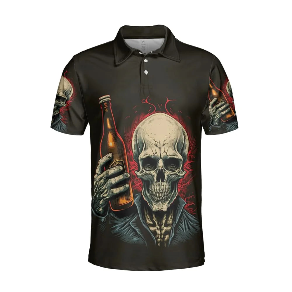Oktoberfest Poloshirt, Trachten Look Unisex S-4XL