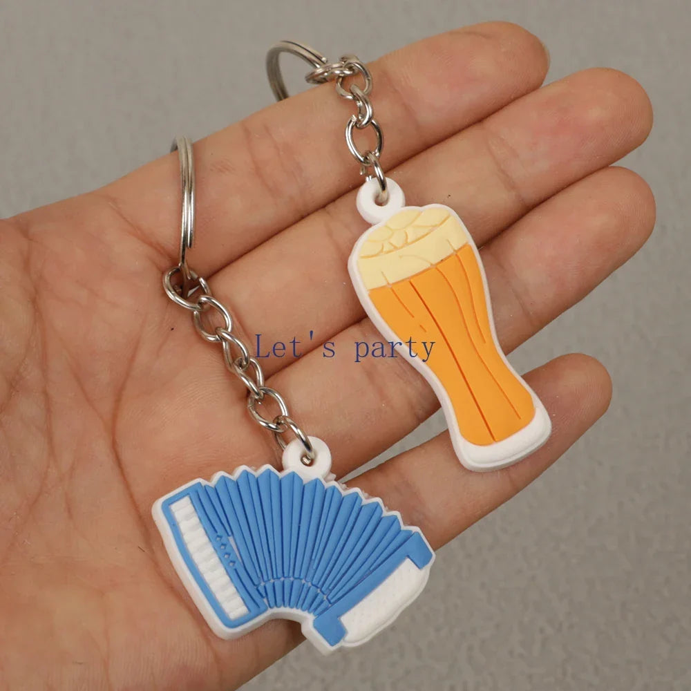 Oktoberfest Schlüsselanhänger Set, Souvenir 16-teilig