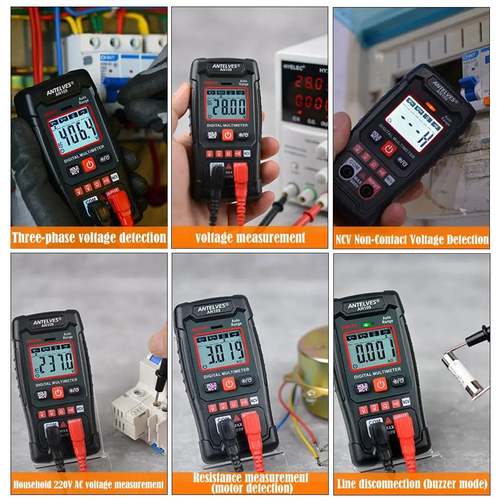 VoltageMultimeter – Digitalmultimeter für Spannung und Frequenz