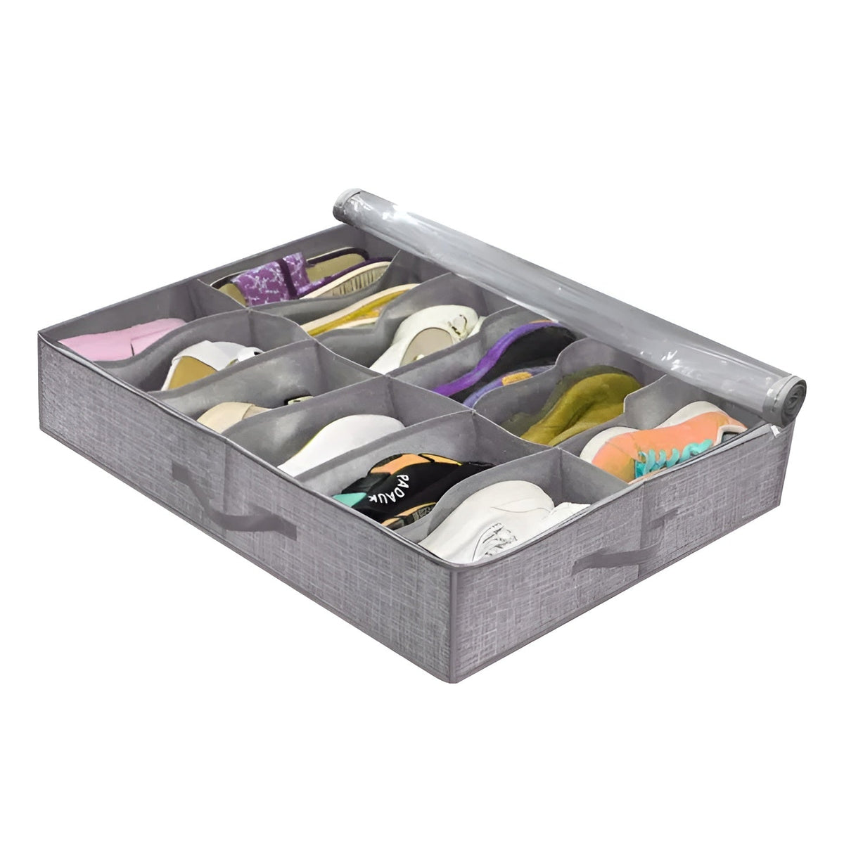 FootwearOrganizer Schuh-Organizer Mit Staubschutz, Für Mehrere Paare