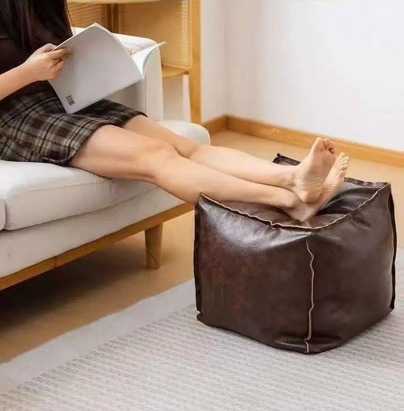 PillowBag – Multifunktionale Aufbewahrungstasche und Sitzpouf