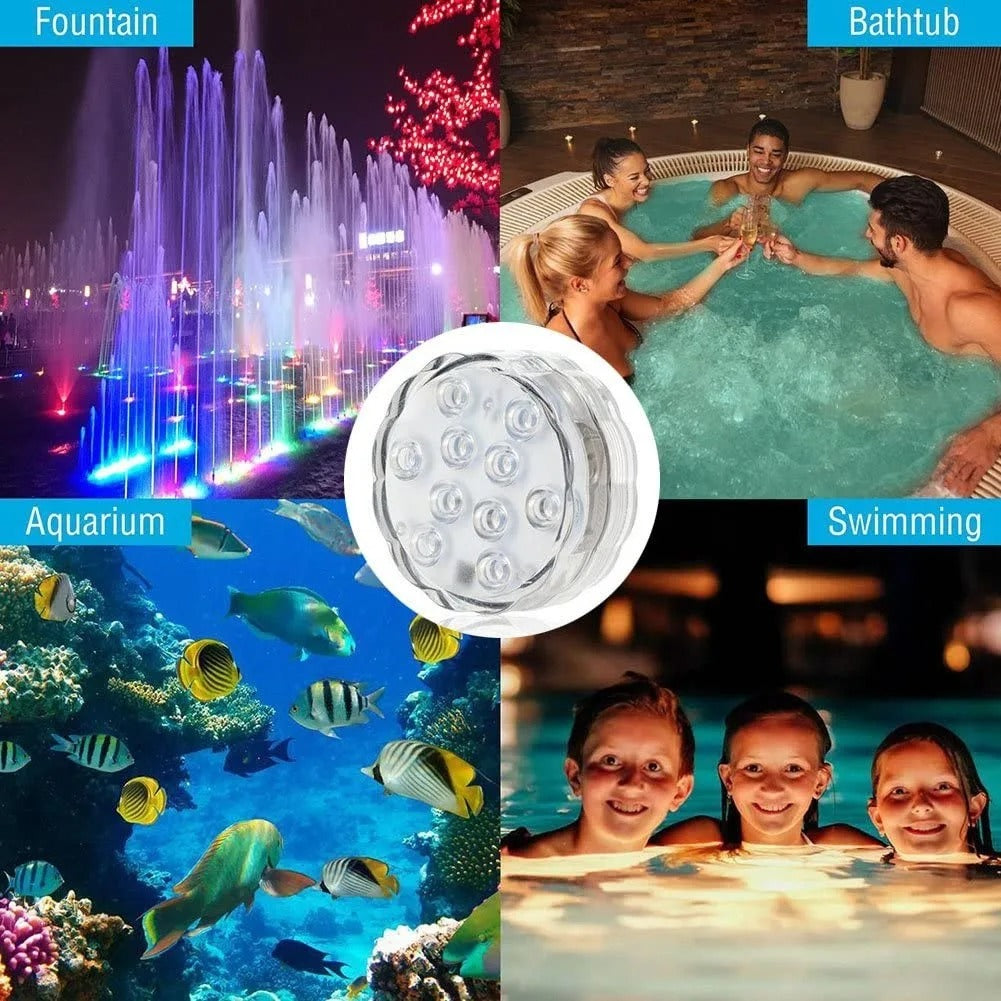 Ledsen PoolLights, wasserdichtes Design