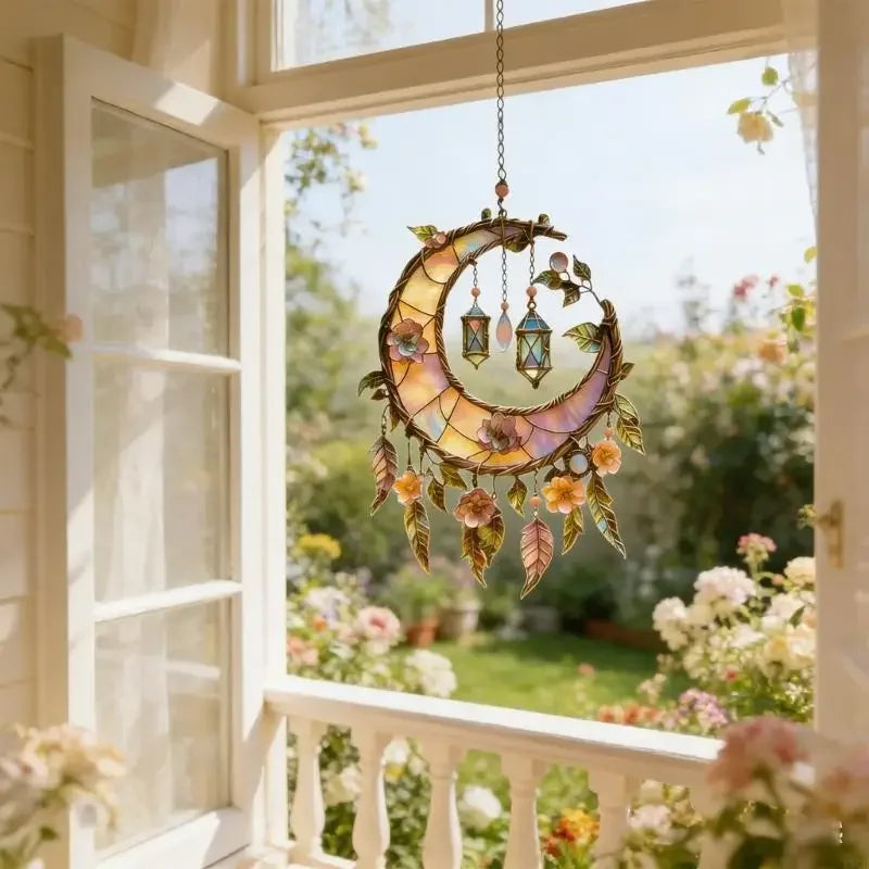 WindowSuncatcher Mond Fensterdekoration