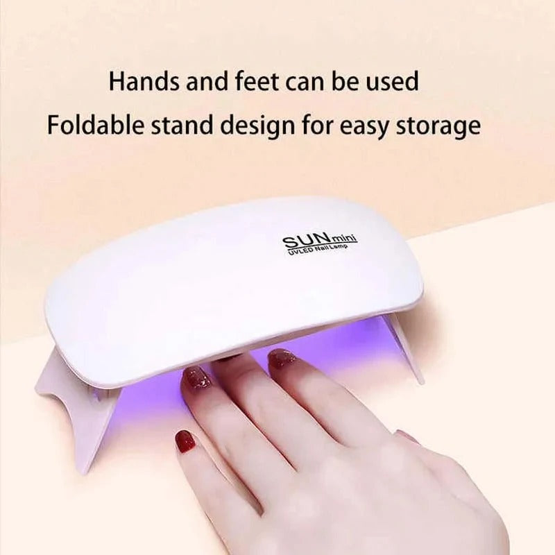 UVLamp Tragbare LED-UV-Nagellampe Für Gel-Nagellack