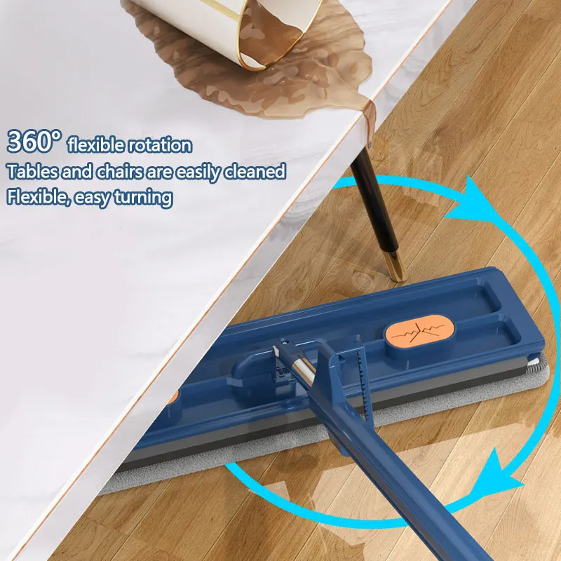 RotatingMop 360° Drehbarer Flachmopp Mit Auswringsystem