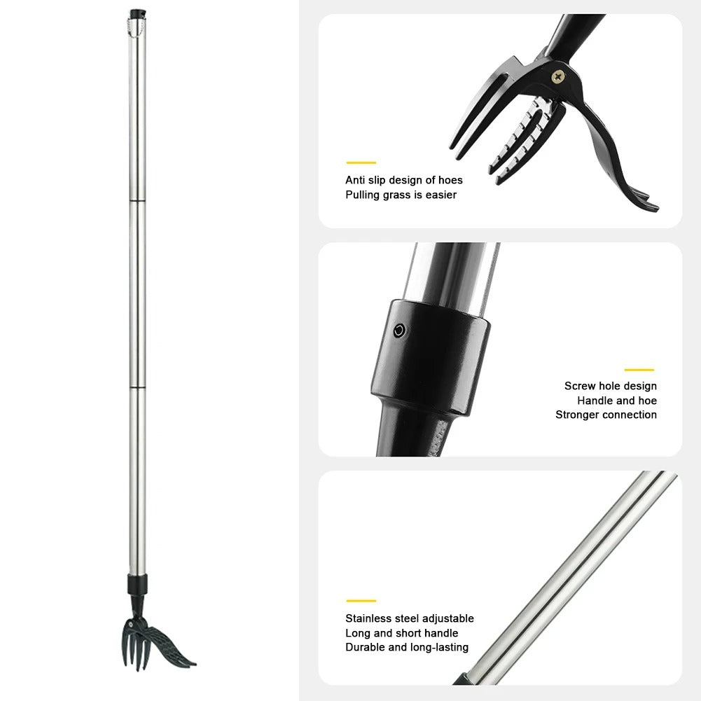 WeedPuller Farbvariante Silber und Schwarz