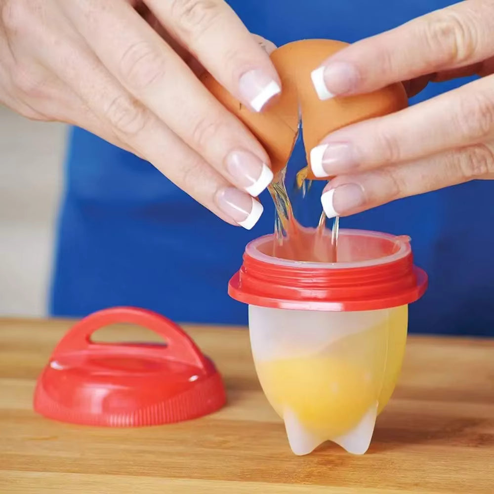 EggPoacher Silikon-Eierform Set Wiederverwendbar