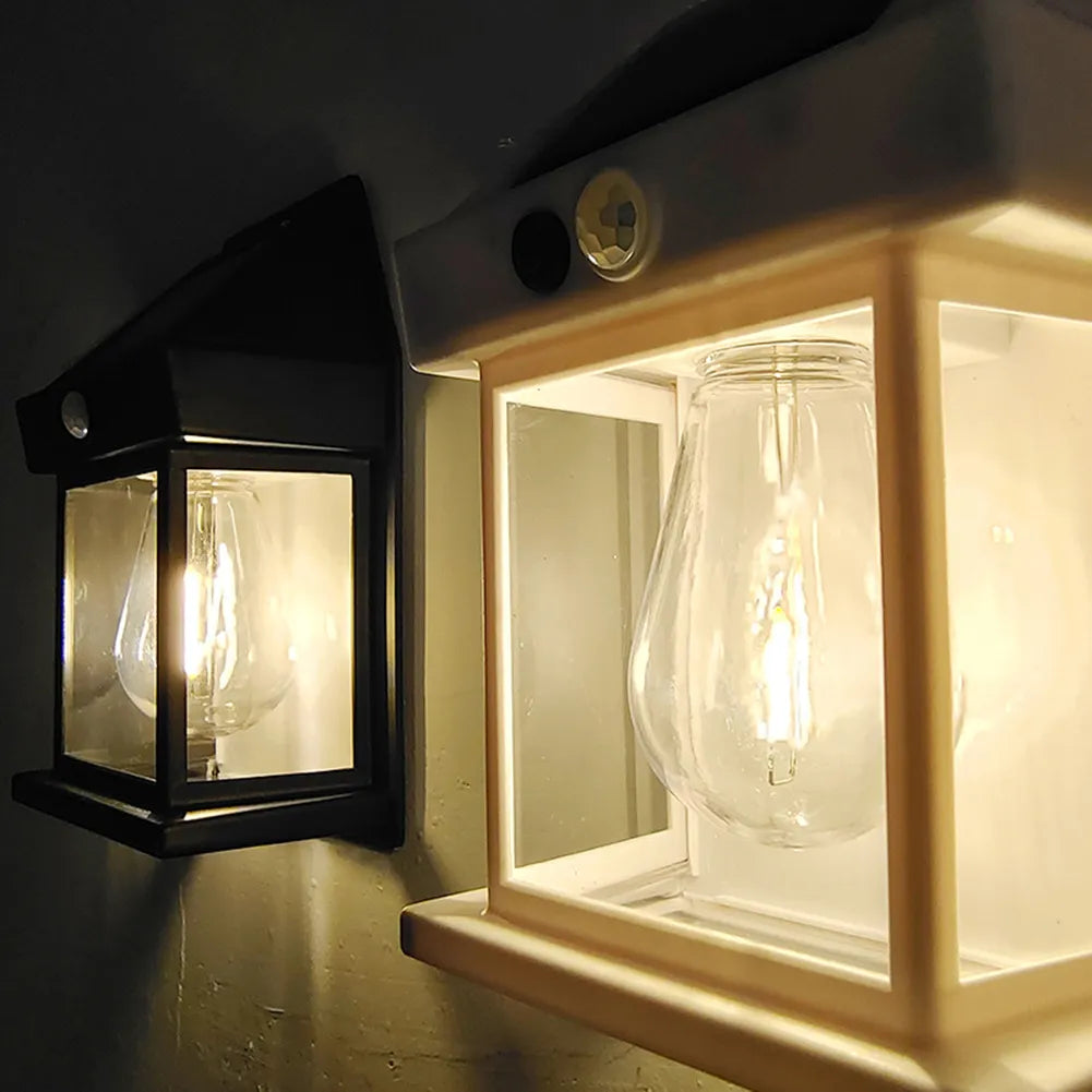 SolarLight – Dekorative LED Außen-Solarleuchte mit Bewegungssensor