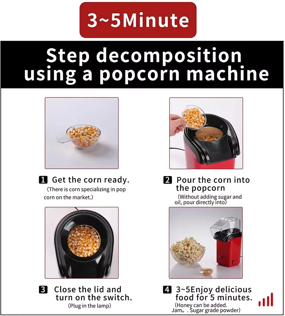 PopcornMaker, Innenansicht