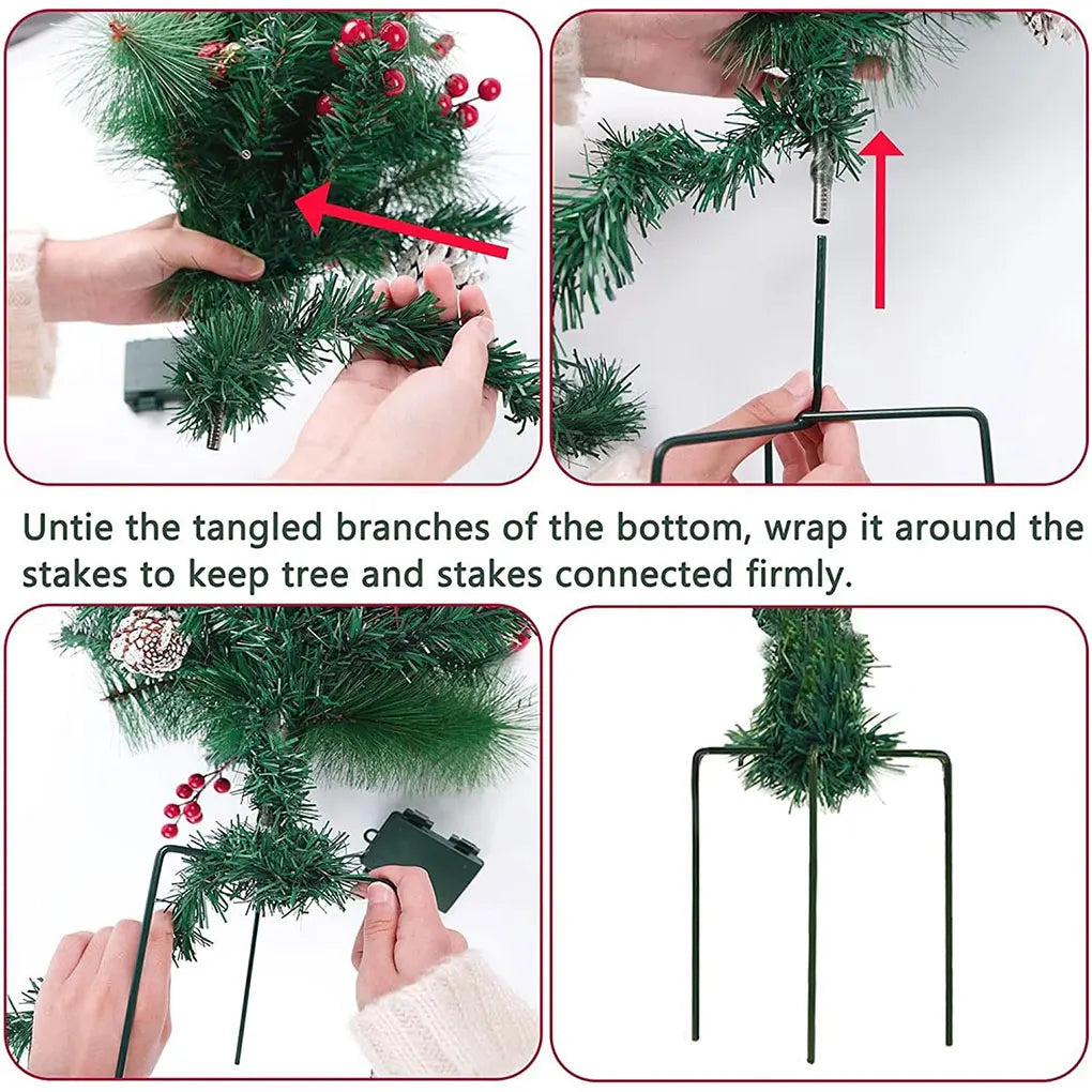 ChristmasBushes – LED-beleuchtete Weihnachtsbüsche für Pflanzgefäße