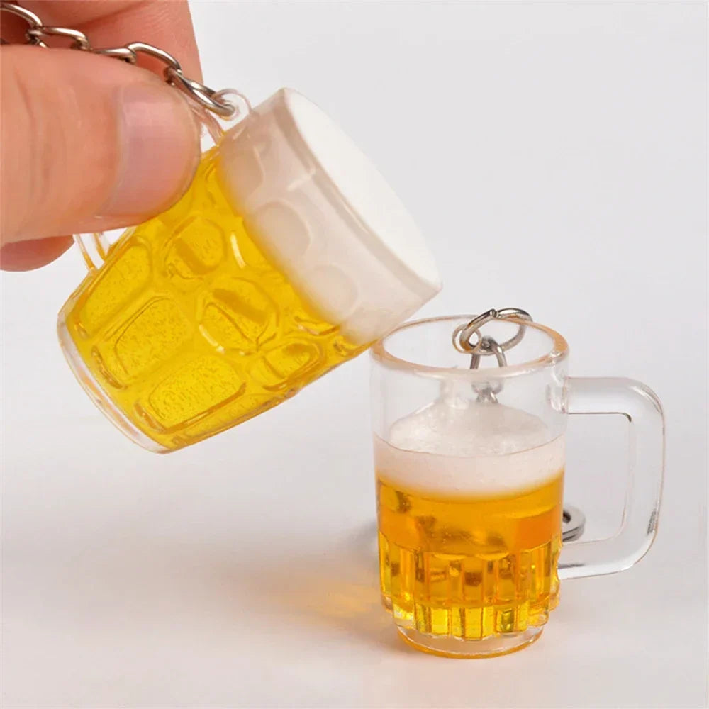 Oktoberfest Bierglas Schlüsselanhänger, ProstGlück