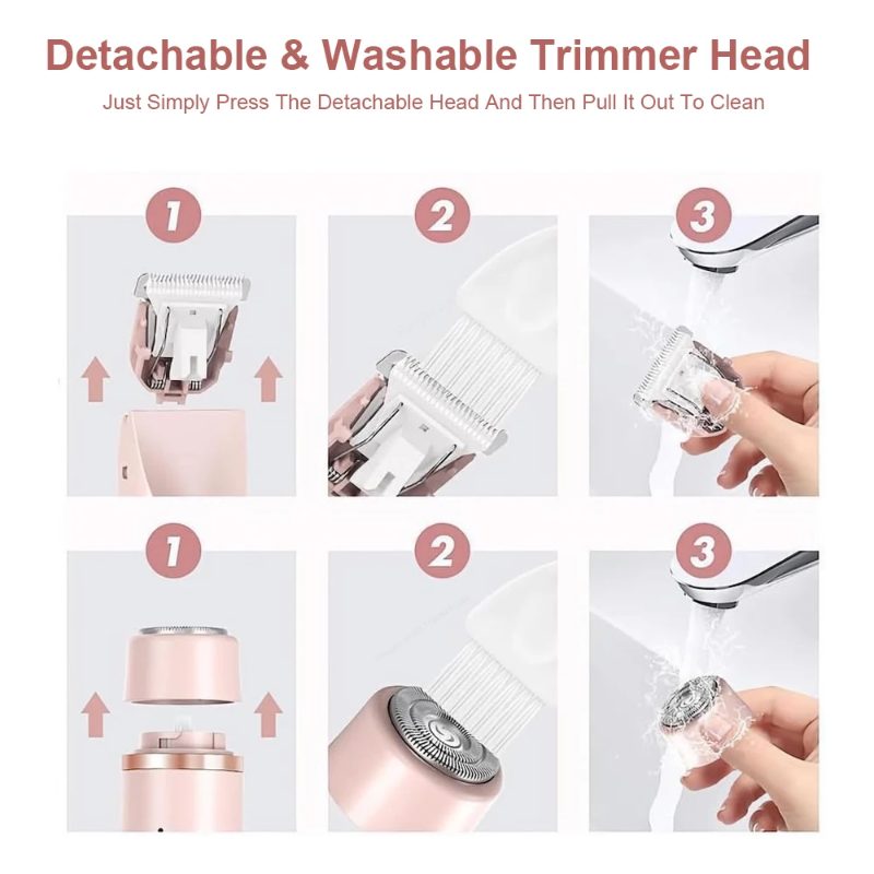 ProTrimmer Dual-Kopf Präzisionstrimmer Für Frauen