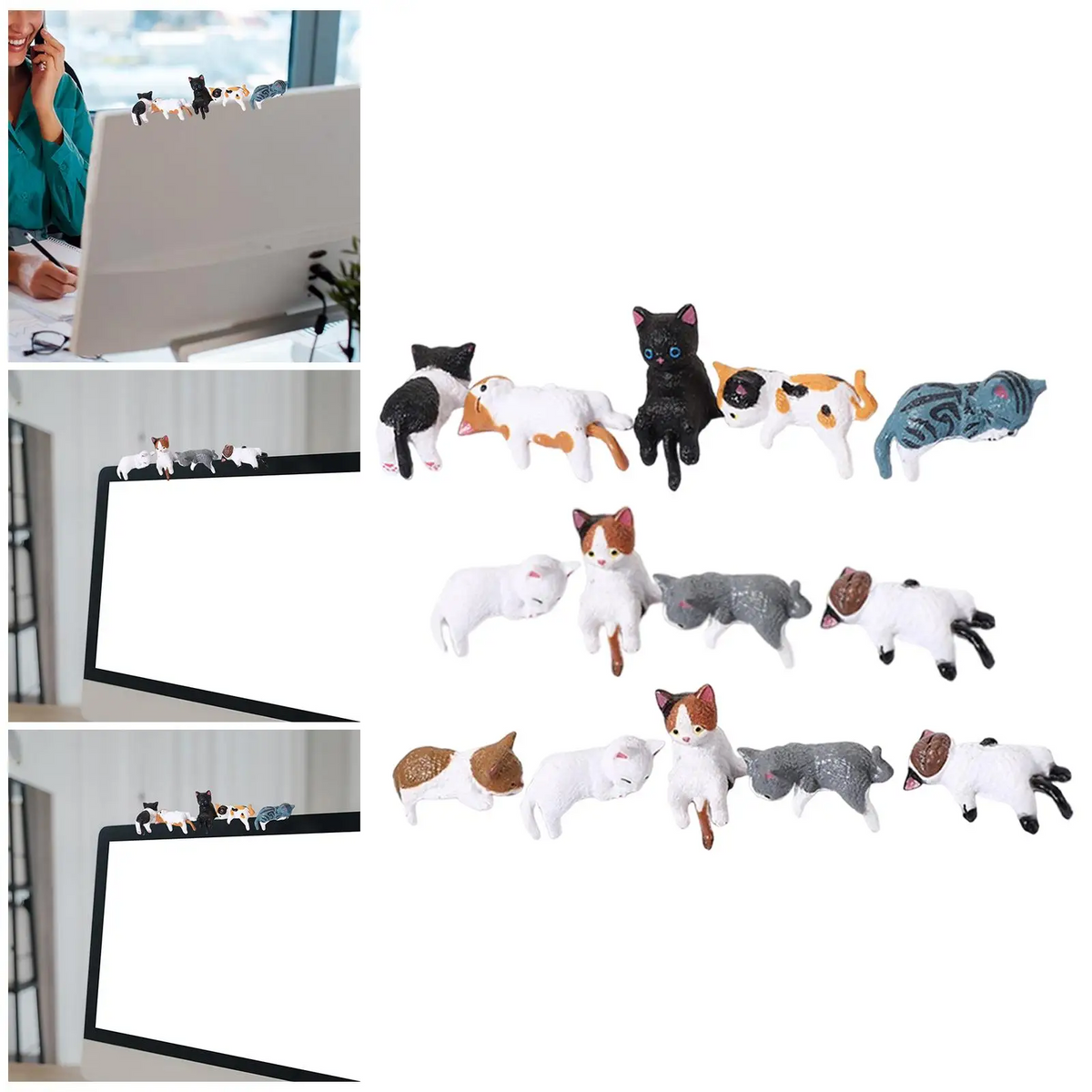 DeskFigurines – Minimalist Cat Figurines for the Office