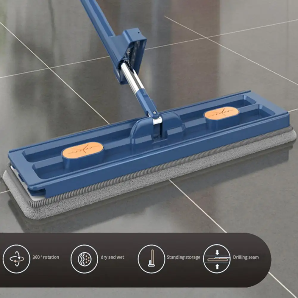 RotatingMop 360° Drehbarer Flachmopp Mit Auswringsystem