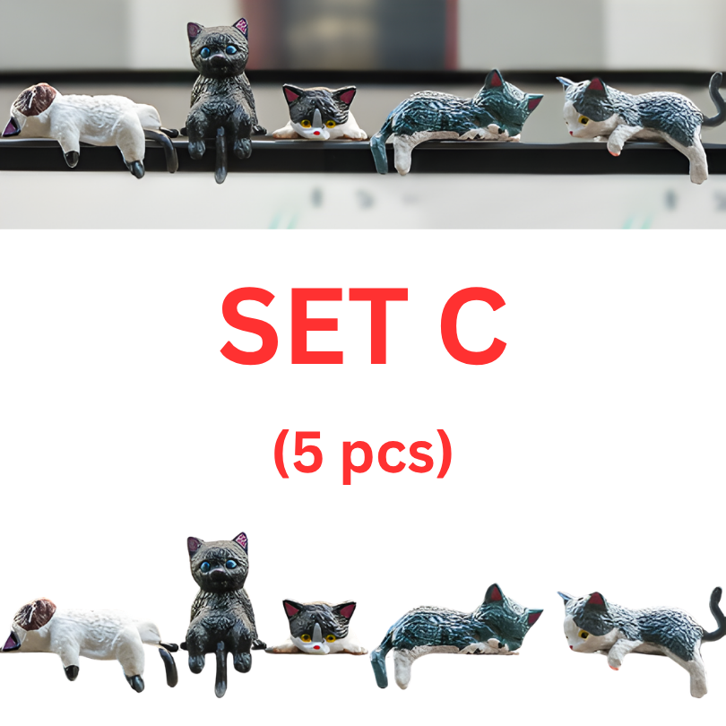 DeskFigurines – Minimalist Cat Figurines for the Office
