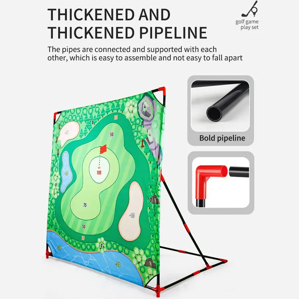 PortableGolf Chipping Und Putting Set Für Indoor Und Outdoor