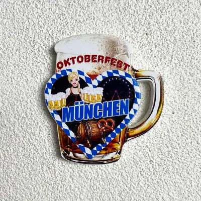 Kühlschrankmagnet München 3D, Souvenir 2er-Set