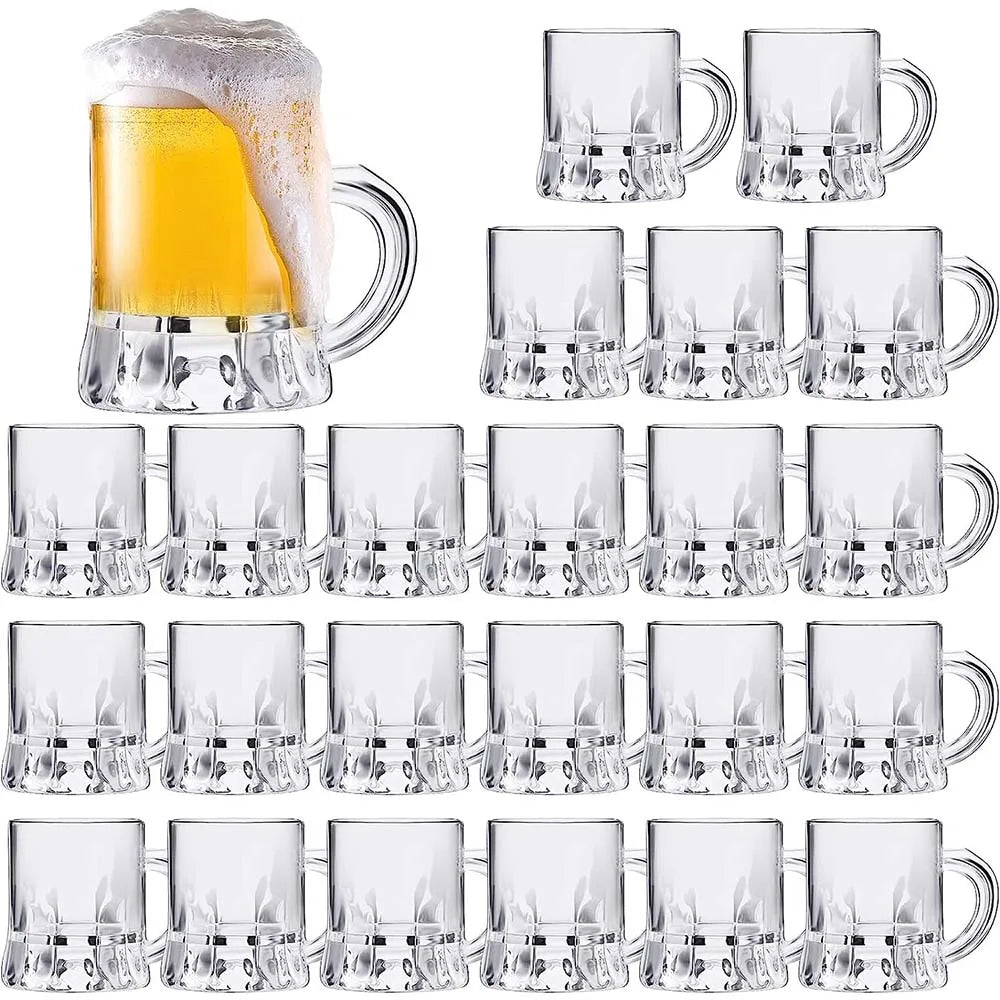 Oktoberfest Mini-Bierkrüge Set, Shotgläser 30ml