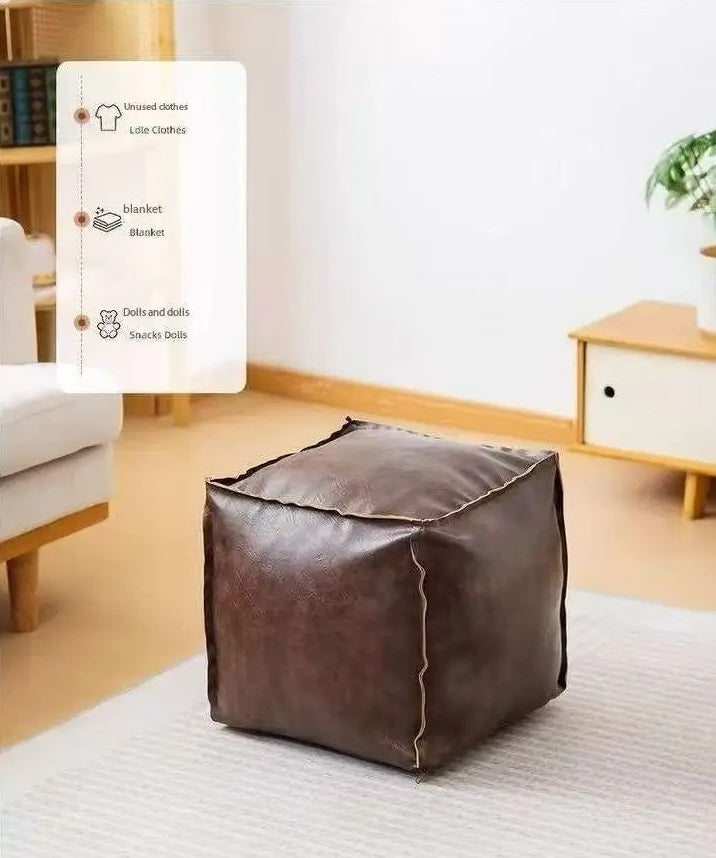 PillowBag – Multifunktionale Aufbewahrungstasche und Sitzpouf
